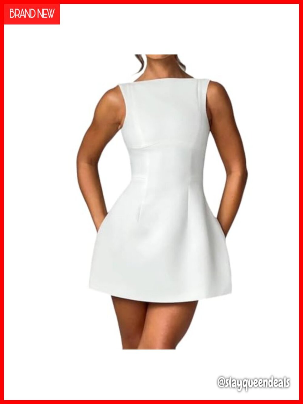 Backless Vest Mini Dress Sexy Slim Sleeveless Open Back Club Night Out